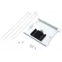 METZ BTR 130861-MSK-E set de ampliación de casetes de empalme de fibra óptica para carcasa modular AP