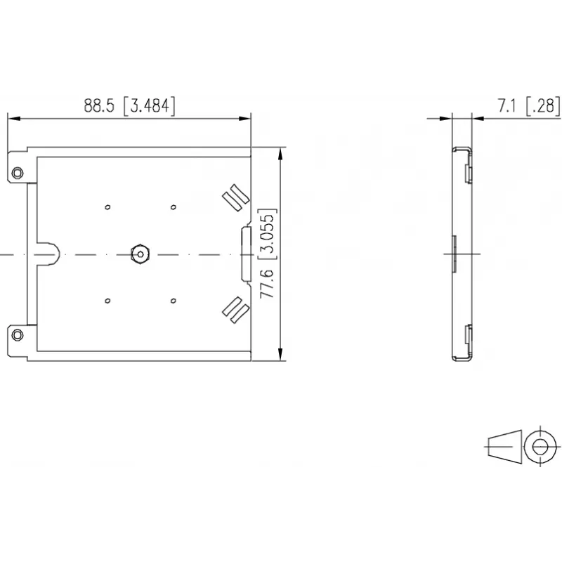 METZ BTR 130861-MSK-E set de ampliación de casetes de empalme de fibra óptica para carcasa modular AP