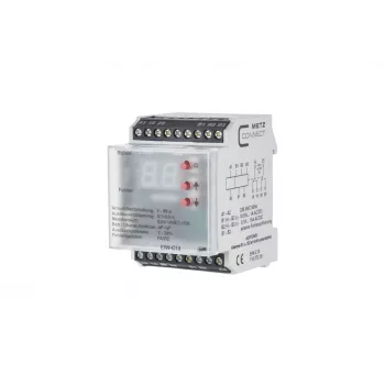 METZ CONNECT EIW-C18 base de enchufe industrial, Schuko, carril DIN, 230 V, 8 A, blanca 11027205