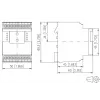 METZ CONNECT EIW-C18 base de enchufe industrial, Schuko, carril DIN, 230 V, 8 A, blanca 11027205