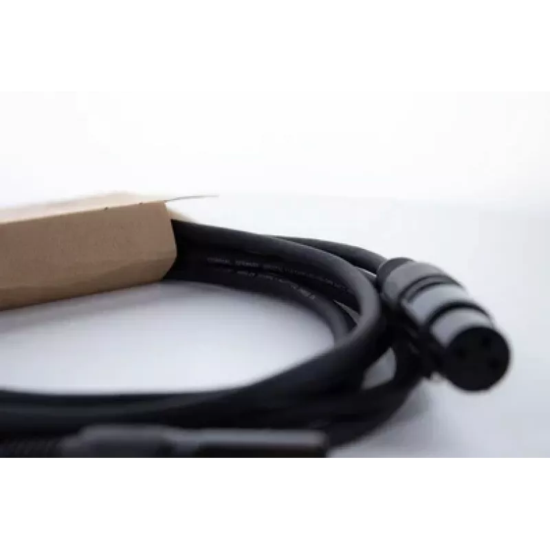 Cable de conexión XLR Cordial ED 2 FM 2 m negro (14900)