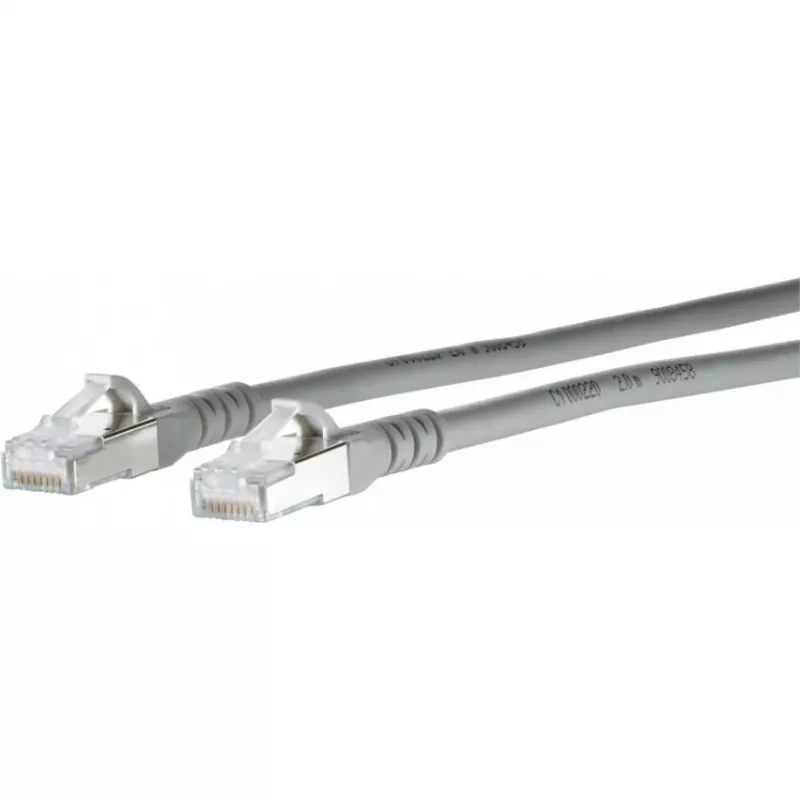 Cable de conexión Cat6a S/FTP METZ CONNECT 130845C533-E, 35 m, gris