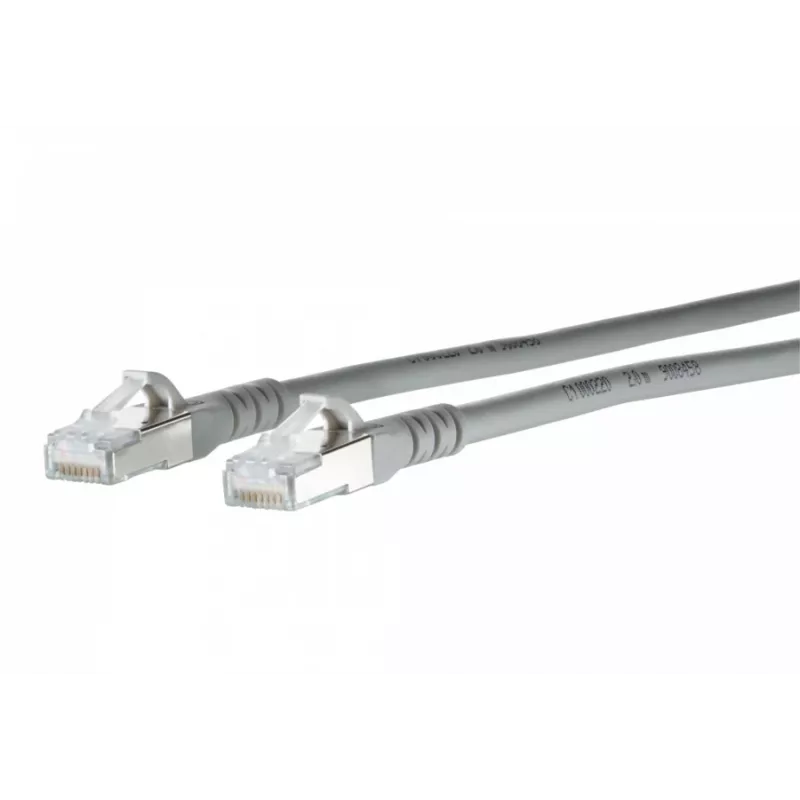 Cable de conexión Cat6a S/FTP METZ CONNECT 130845C533-E, 35 m, gris