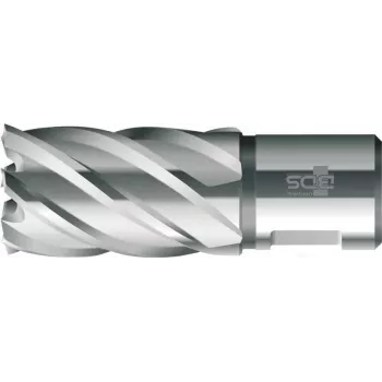BDS broca de corona HSS 14 mm x 30 mm vástago Weldon KBK-014