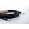 Cable de audio Cordial 14814 jack TRS 6,3 mm a jack TRS 6,3 mm, 0,5 m, negro