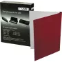 Carpeta de encuadernación térmica LMG roja A4 lomo 3 mm pack de 50 BMDLEM-RO-R3