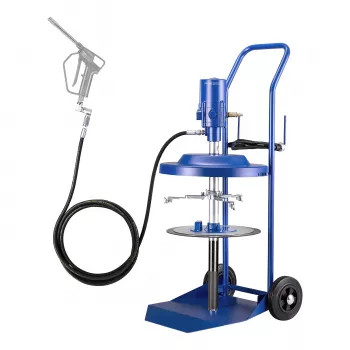 PRESSOL FB-WA 19000530 sistema neumático de lubricación con grasa para bidones de 25 kg, manguera de 4 m, engrasador de alta presión