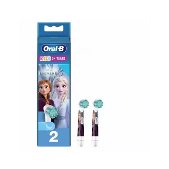 Braun EB 10-2K Frozen recambios de cepillo de dientes eléctrico para niños (pack de 2)