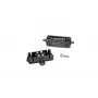 HellermannTyton 435-01650 HelaCon Easy conector push-in de 5 polos, negro, 0,5-2,5mm², 24A, 450V, libre de halógenos