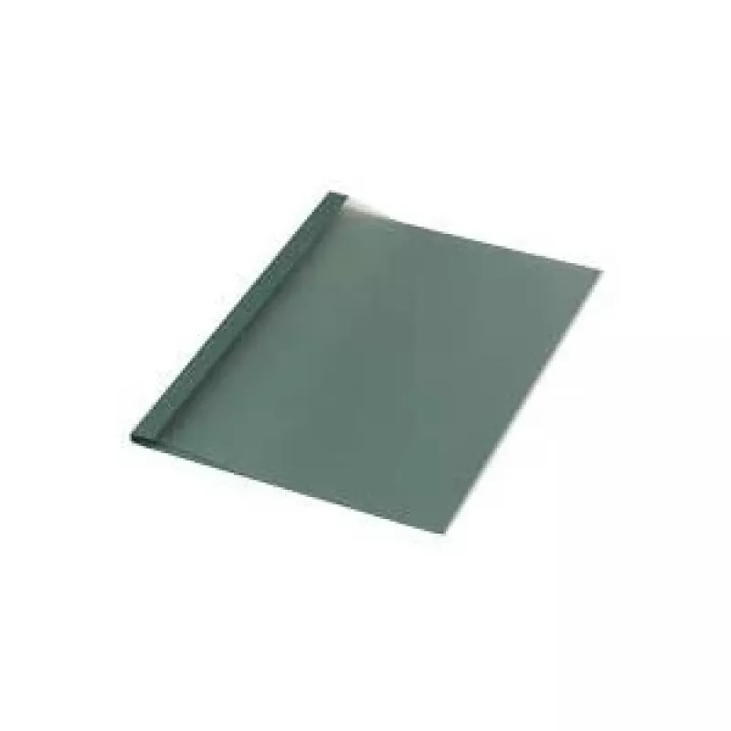 LMG Carpetas de encuadernación térmica A4 6 mm lino verde 50 uds. (BMDLEM-GR-R6)
