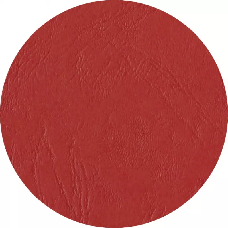 LMG Carpetas de encuadernación térmica A4 rojo efecto piel 1,5 mm lomo, capacidad 50 hojas, pack de 50 LMG-BMDLM-RO-R1,5