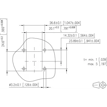 METZ CONNECT 1309413003-E Kit de montaje para módulos keystone C6Amodul RJ45
