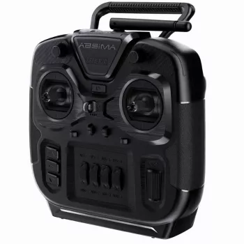 Absima SR6S-EVO Sistema de radiocontrol de 6 canales 2,4GHz con emisora de sticks y receptor de 6 canales (negro) 2000023