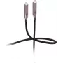 Flexline cable híbrido USB-C 3.2 Gen 2 8K 10Gbps 60W TPU 15m FL31-44081