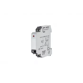 METZ CONNECT KRA-M6/21 módulo de relé de interfaz 24V AC/DC, 1 contacto CO, 6A, blanco 11061525