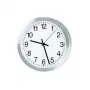 PEWETA reloj de pared radiocontrolado de aluminio 20cm plata 51.017.215
