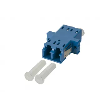 METZ CONNECT 15090074-I adaptador híbrido de fibra óptica LC dúplex a SC simplex, monomodo OS2, azul