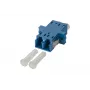 METZ CONNECT 15090074-I adaptador híbrido de fibra óptica LC dúplex a SC simplex, monomodo OS2, azul
