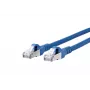 METZ BTR NETCOM cable de red RJ45 Cat 6A S/FTP, 7 m, azul, snagless 1308457044-E