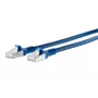 METZ BTR Netcom cable de red RJ45 CAT 6A S/FTP 1,5 m azul con protección de pestaña 1308451544-E