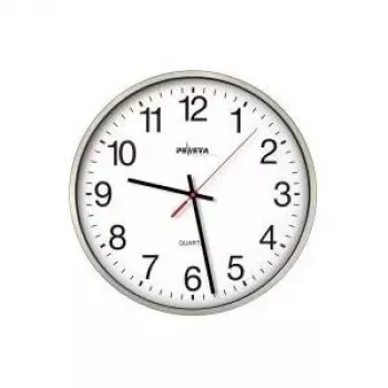 PEWETA reloj de pared plata metálico 44.130.213
