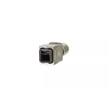 METZ BTR 14010850C0ME carcasa de conector RJ45 industrial IP67 V14, push-pull, vacía