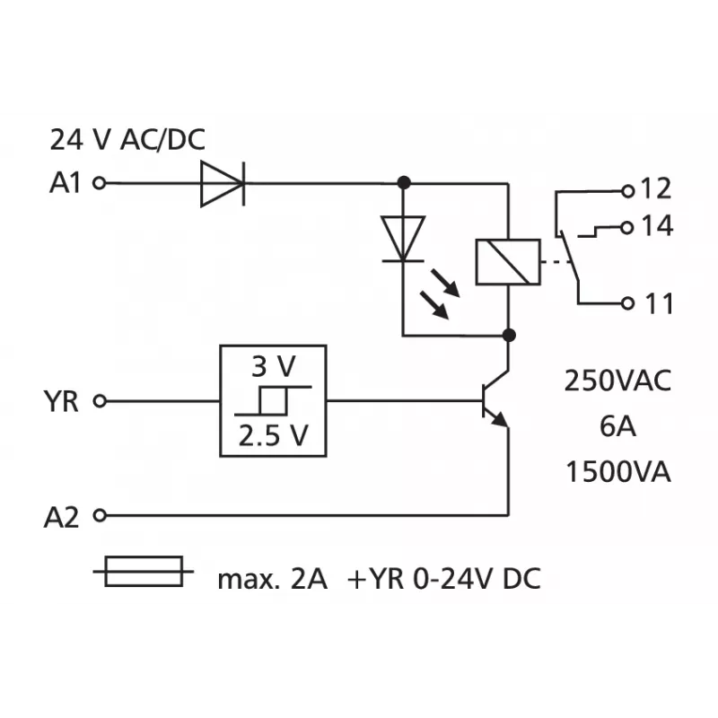 METZ CONNECT módulo de interfaz de 1 canal sin nivel de operación manual KRS-E06 (110655)