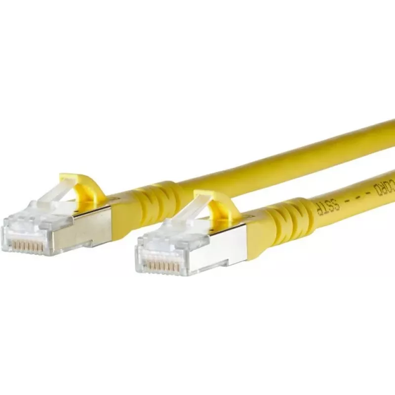 METZ CONNECT cable de parcheo Cat.6A S/FTP, RJ45 a RJ45, 0,75m, gris, 10GBase-T 130845B077-E