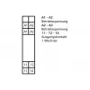 METZ CONNECT KRA-S-F8/21 relé de potencia 24V DC 8A SPDT gris carril DIN 11070613