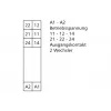 METZ CONNECT 11051005 módulo keystone RJ45 Cat.6A apantallado, sin herramientas, negro/naranja