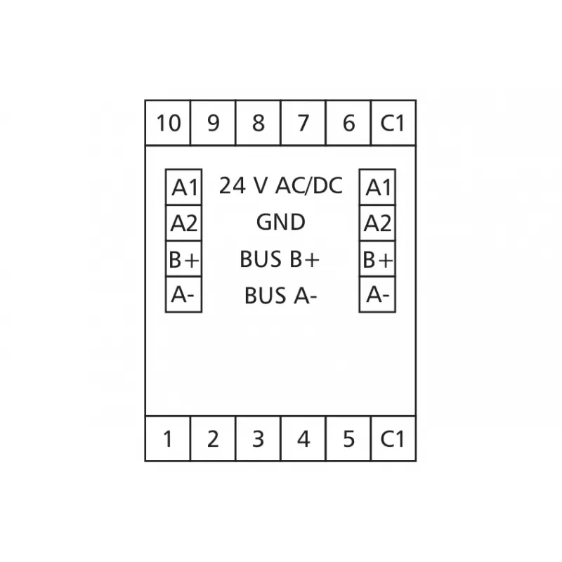 METZ Connect módulo de entrada digital Modbus 10DI 24VAC/VDC (1108311319)
