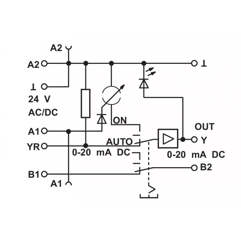 METZ CONNECT convertidor de señal analógica KMAi-F8 borne de resorte (110731)