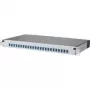 METZ CONNECT 1502697424-E panel de parcheo 24 puertos 1U Cat.6A apantallado, IDC sin herramientas, gris claro