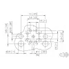 METZ MMT471A315-0004 Conector hembra PCB, 8 polos, paso 2,54 mm, THT, recto