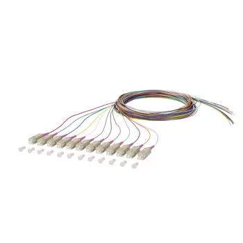 METZ BTR 150N1CO0020E Pigtail OpDAT SC-PC OM4 12 colores 2,0 m Fibra multimodo G50/125