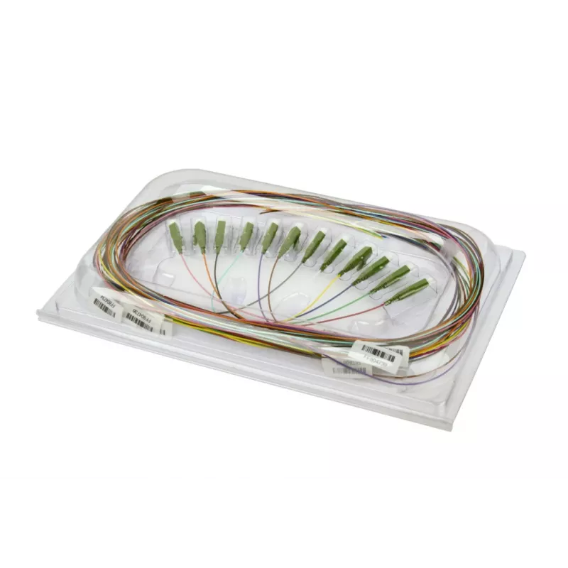 METZ BTR 150N1CO0020E Pigtail OpDAT SC-PC OM4 12 colores 2,0 m Fibra multimodo G50/125
