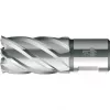 BDS Broca de corona HSS estándar 22,0 mm con vástago Weldon, 30 mm de profundidad de corte (KBK-022)