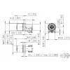 METZ Connect MMT471A315 Conector hembra PCB de 8 polos, paso 3,5 mm, conexión por tornillo, verde