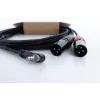 Cordial EY 3 WRMM cable adaptador en Y XLR 3m negro - conector 3,5mm TRS a 2x conector macho XLR 3 polos, OFC, apantallamiento en espiral 14875