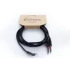 Cordial 14869 cable adaptador en Y de audio 3,5mm jack estéreo a 2x 6,3mm jack mono 5m negro