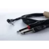 Cordial 14869 cable adaptador en Y de audio 3,5mm jack estéreo a 2x 6,3mm jack mono 5m negro