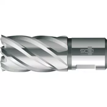 BDS broca de corona HSS 18 mm profundidad de corte 30 mm vástago Weldon KBK-018
