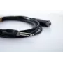 Cable alargador de jack TRS 6,3mm Cordial 14825 5m negro