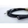 Cable alargador de jack TRS 6,3mm Cordial 14825 5m negro