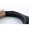 Cable de conexión de audio Cordial 14841 2x jack 6,3mm TS mono a 2x conector macho RCA 3m negro PVC cable twin