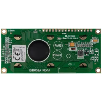 Módulo de pantalla OLED 16x2 JOY-IT COM-OLED16X2, blanco, I2C, SSD1306, compatible con Arduino y Raspberry Pi