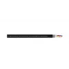 Cable de red Cordial 15550 CAT 5e S/UTP, 5 m, funda PUR negra, RJ45, Gigabit Ethernet, industria y exterior