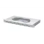 METZ CONNECT OpDAT fix panel de empalme 12xLC-D OM3, 1U, 24 fibras, gris claro 1504557712-F