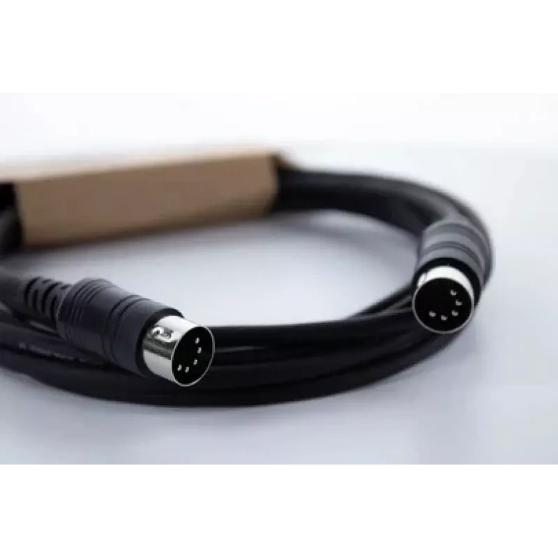 Cordial cable de conexión MIDI 1,5 m negro (14895)