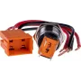 JOY-IT BUTTON22C-M-RD pulsador interruptor 250V AC 15A SPST NO IP67 IK10 rojo